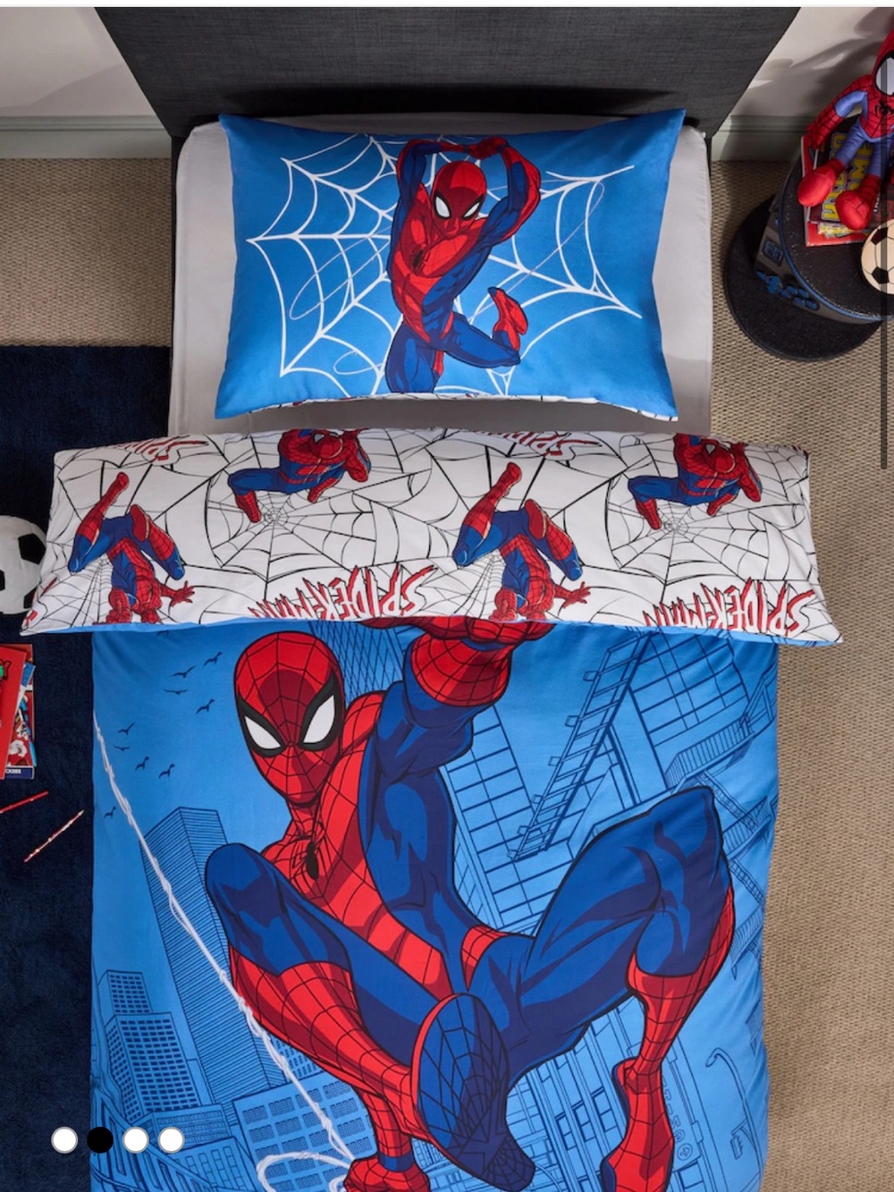 Marvel Spider-Man 100% cotton twin duvet brand new